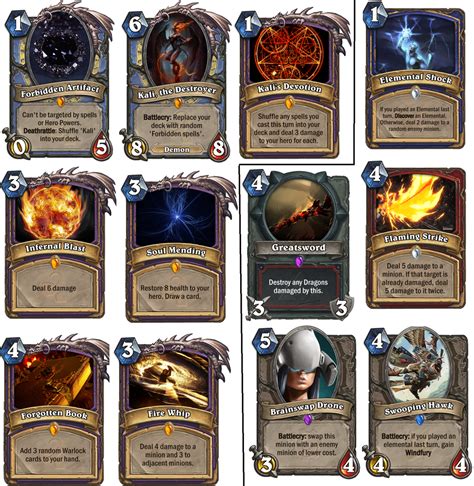 May 06, 2020 · all of the cards in this list are currently played in less than 0.5% of decks (and majority of them have win rate significantly lower than 50%), according to data from hsreplay.net. Hearthstone Custom Card Collection 2 by BigBlondBeautiful on DeviantArt