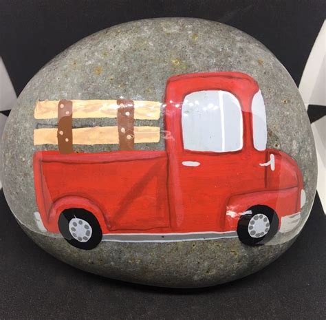 Vintage Truck With Lots Of Details Hand Painted Doorstop Big Etsy