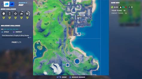 Fortnite Where To Find Wolverines Trophy In Dirty Docks Attack Of