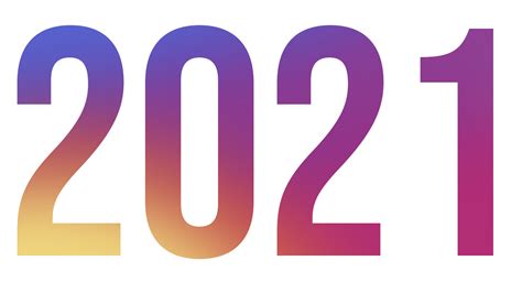 New Year Gradient 2021 Png Png Play