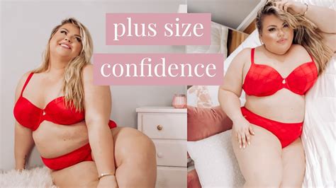 Plus Size Intimacy Confidence Tips Lingerie Try On Haul Youtube