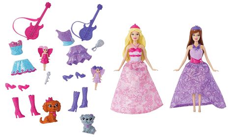 Barbie The Princess And The Popstar Mini Doll Tset