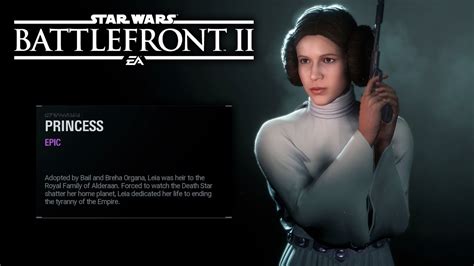 Epic Princess Leia Skin How To Unlock It In Star Wars Battlefront