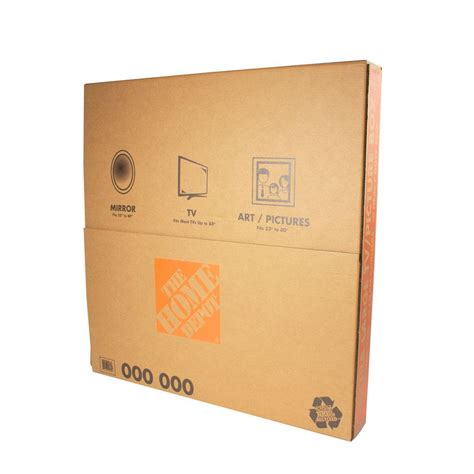 1 Extra Large Moving Boxes Moving Supplies The Home Depot