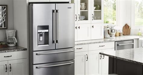 The primary factor is the size of the base cabinets. What Is a Counter-Depth Refrigerator? | Maytag