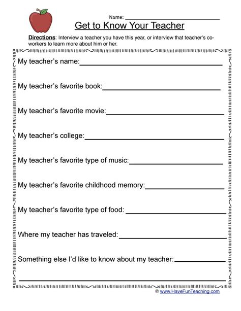 teacher worksheet  fun teaching teacher worksheets teacher