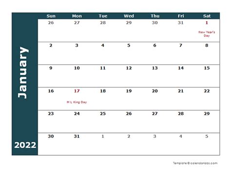 2022 Calendar Printable One Page Free Printable Calendars And Wolf