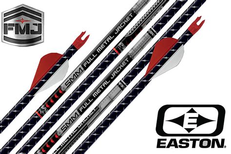 Easton Fmj 5mm Arrows Fletched To Order Trimmed To Length With Nocks