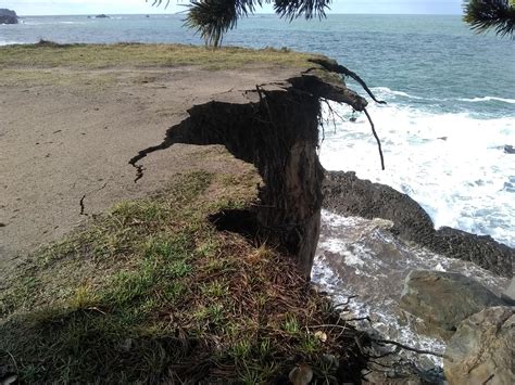 Witnessed a Huge Coastal Erosion Event This Morning - Details in ...