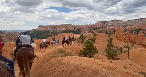 How To Ride A Horse Into Bryce Canyon National Park Were In The Rockies