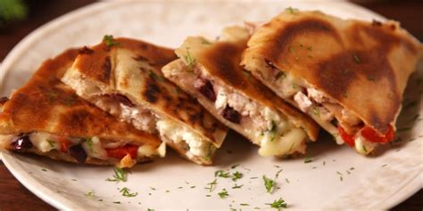 Though we love spending time in our kitchen, most weeknights. Best Greek Quesadillas Recipe - How to Make Greek Quesadillas