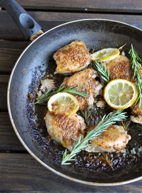 We love it with mashed potatoes sweet carrots and tangy lemons make this simple dish of braised chicken sing. Lemon Rosemary Chicken Thighs - Primal Palate | Paleo Recipes