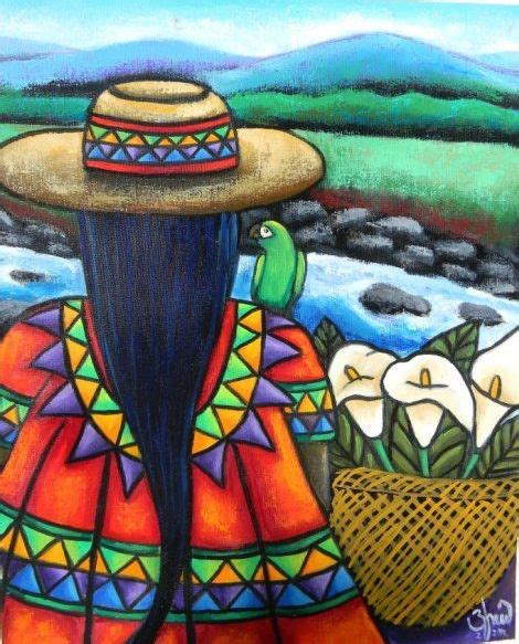 Original Oil Painting By Efrain Antonio Panamanian Folk Art Folkart
