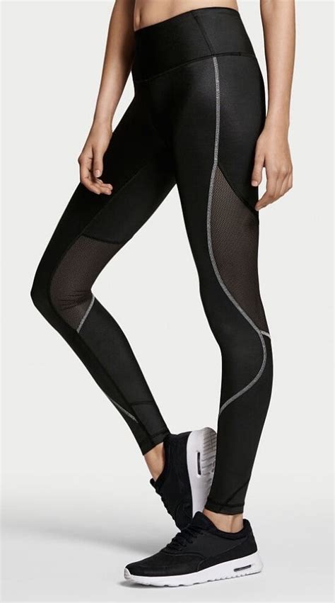 Victoria's secret are a global women's fashion label best known for their extensive lingerie collection, they also sell sportswear, sleepwear and beauty products. NWT VICTORIA'S SECRET SPORT BLACK MESH REFLECTIVE KNOCKOUT ...