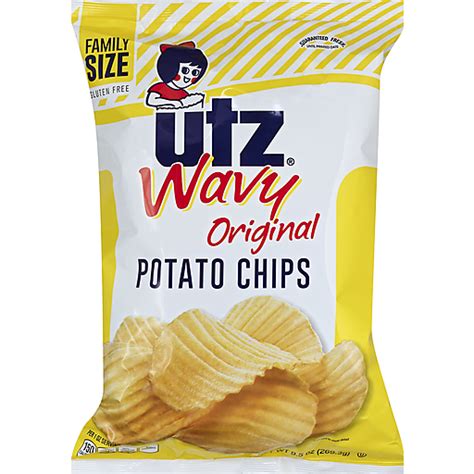 Utz Wavy Original Potato Chips Potato Fairplay Foods