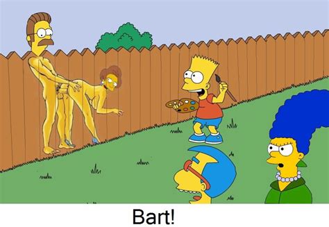 The Big Imageboard Tbib Bart Simpson Edna Krabappel Marge Simpson Milhouse Van Houten Ned