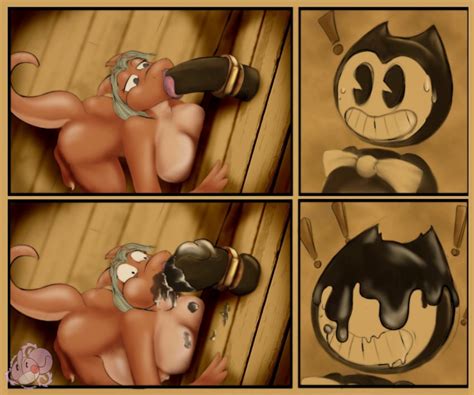 rule 34 2017 bendy bendy and the ink machine big breasts breasts cock ring fellatio inflation