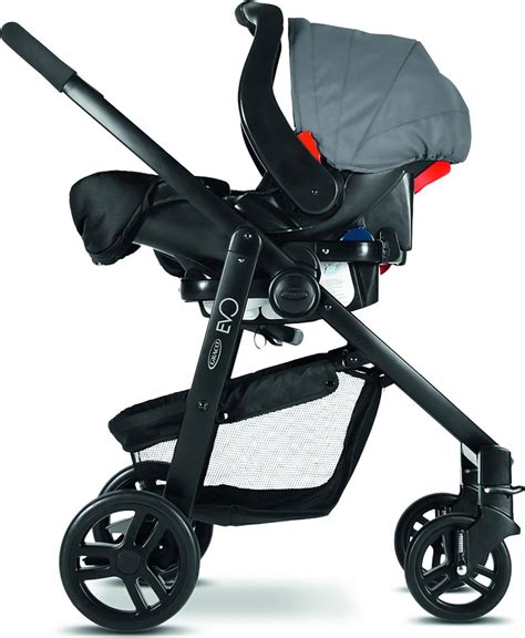 Découvrez notre sélection de poussettes trio pas chères, à 3 roues et tout confort pour votre bébé. Poussette Trio Evo Charcoal de Graco - Definitive Graco ...