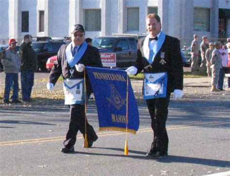 Masons March In Veterans Day Parade