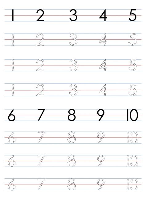 Tracing Numbers 1 100 Worksheets Number Puzzle 1 100 Free By