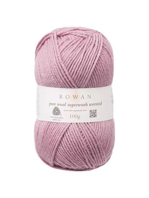 Rowan Pure Wool Superwash Worsted Aran Yarn 100g At John Lewis And Partners
