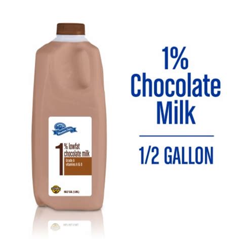 Mountain Dairy 1 Low Fat Chocolate Milk 12 Gal Bakers