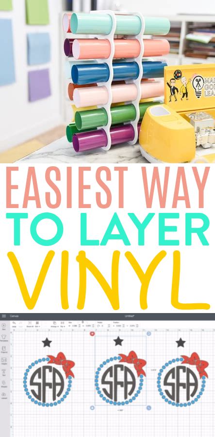 Easiest Way To Layer Vinyl Today Makers Gonna Learn