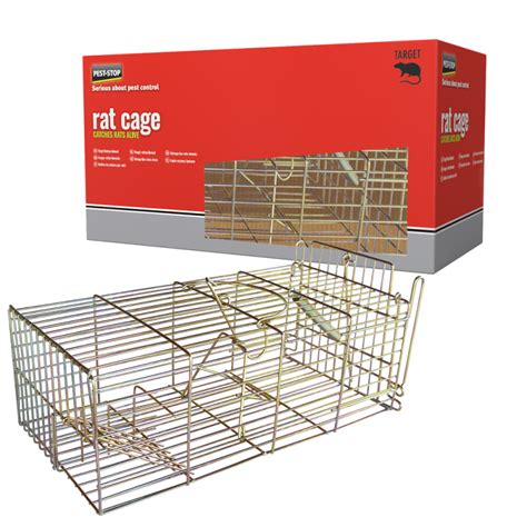 Pest Stop Cage Rat Trap 14 Inch Humane Psrcage Sealants And Tools Direct