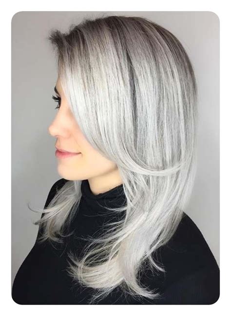 Layered hair short on top long on bottom it is suitable for you, the best hairstyles are goodly. Best Long And Short Grey Hairstyles For Women 2018 - Fashionre
