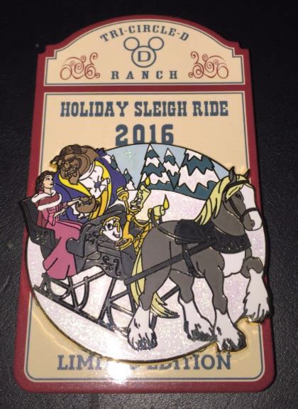 Holiday Sleigh Ride 2016 Disney Pin Disney Pins Blog