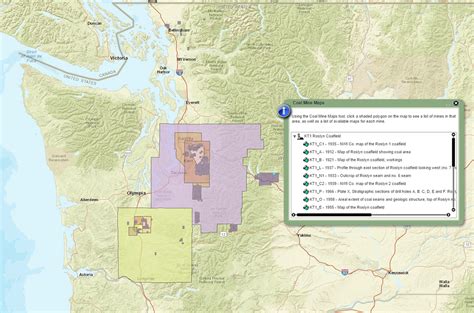 Interactive Atlas Of Coal Mine Maps In Washington American