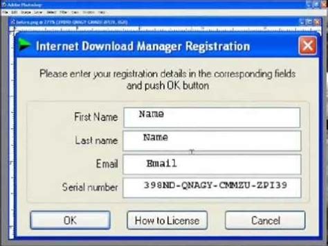 Run internet download manager (idm) from your start menu. Image result for internet download manager fake serial ...