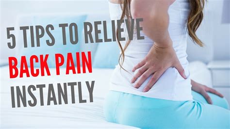 How To Relieve Lower Back Pain Instantly This Works Youtube