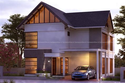 Small Duplex House Design 4 Bhk With Excellent Outdoor Style