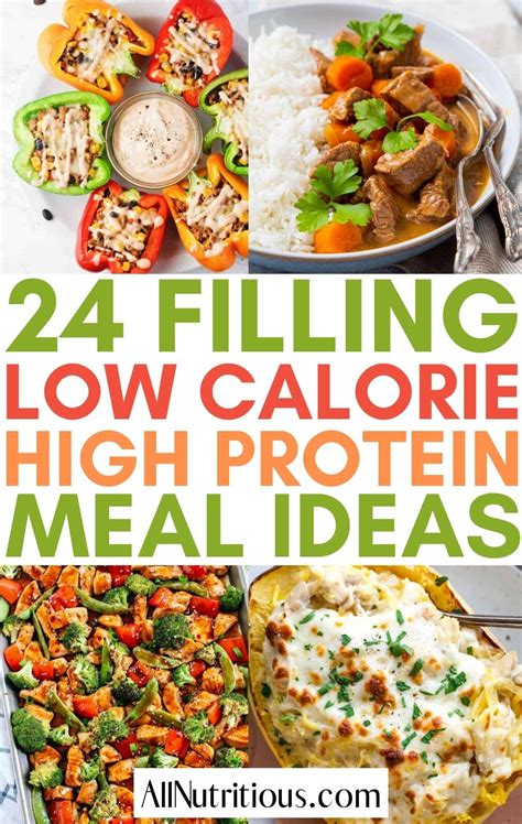 24 Low Calorie High Protein Meal Ideas All Nutritious
