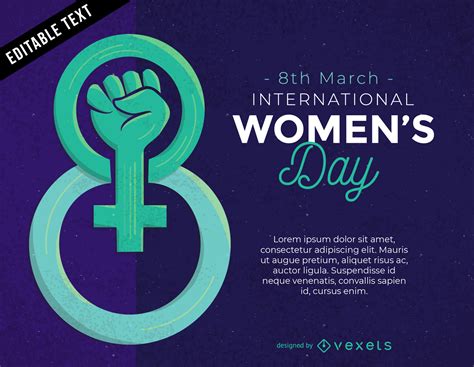 International Womens Day Symbol Vector Vector Download
