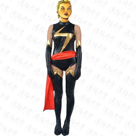 Buy Captain Marvel Cosplay Costume Halloween Uniform
