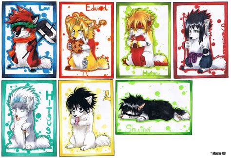 Anime Chibi Dogs By Mourum On Deviantart