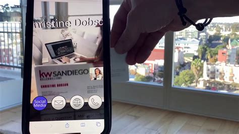 Augmented Reality Business Cards With Virtual Content On Both Sides Out Of Thin Ar Youtube