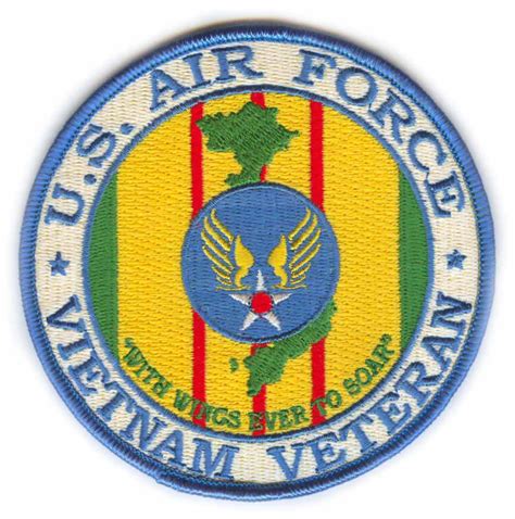 Us Air Force 4 Vietnam Veteran Patch