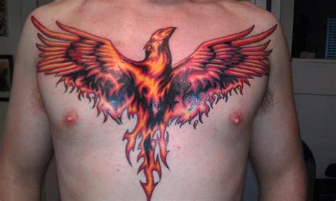 35 Stunning Phoenix Tattoo Chest Arm Ideas