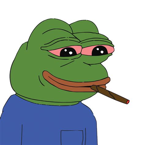 Stoned Pepe Transparent Png Stickpng