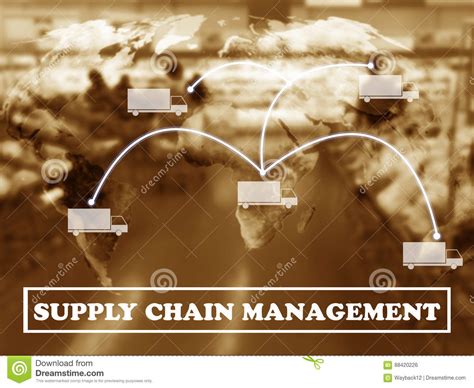 Supply Chain Management Concept Stock Photo Image Of Port Commerce