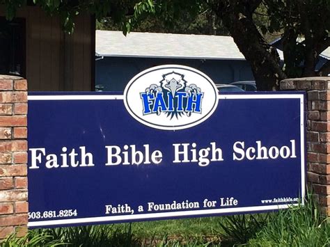 Faith Bible High School 2299 Se 45th Ave Hillsboro Or 97123
