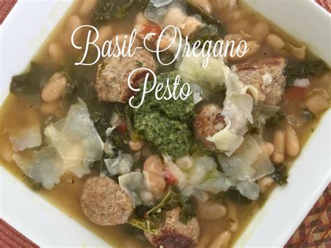 Basil Oregano Pesto Kitchen Basics Dining With Debbie