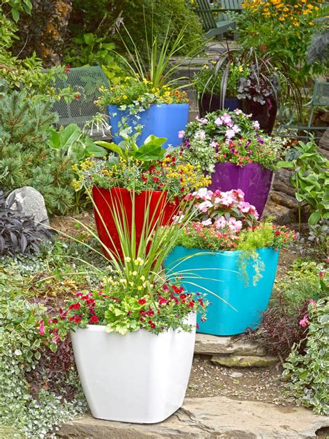 See more ideas about planting flowers, plants, planters. Large Square Planters: Self-Watering Rolling Planter ...