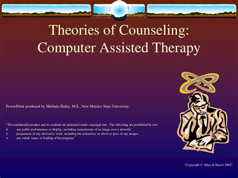 Computer Assisted Therapy