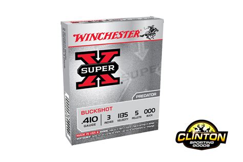 winchester super x 410ga 3 000buck 5 rounds clinton sporting goods