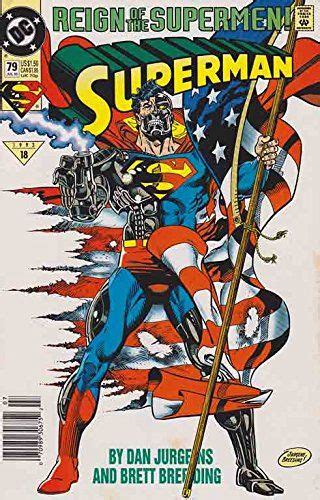 Superman 79 1993 Reign Of The Supermen Newstand Editi
