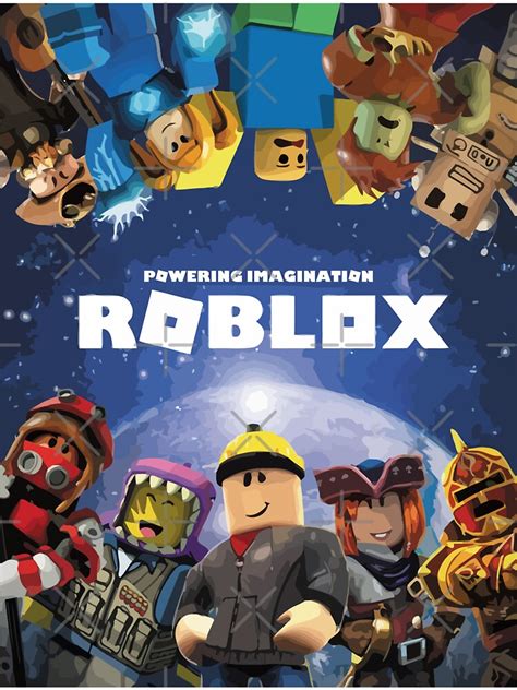 Roblox Game Poster Sticker By Princetitan Redbubble